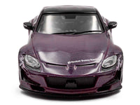 2022 Nissan Pandem Fairlady Z RHD (Right Hand Drive) Purple Metallic with Black Top 1/43 Diecast Model Car by Solido