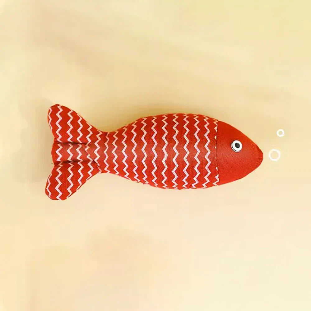 Catnip Fish Toy – Interactive Plush Simulation Fish for Cats & Kittens - BIG FRENCHIES