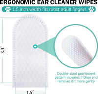 Pet Ear Cleaning Wipes for Healthy Ears - BIG FRENCHIES
