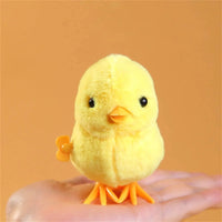Jumping Chicken Duck Toy, Simulation Plush Jumping Duck Interactive Toy, Small Animal, Birthday Gift