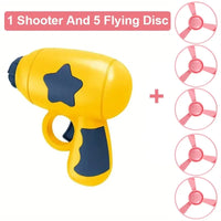 Interactive Cat Toy – Flying Disc Shooting Gun - BIG FRENCHIES
