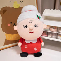 Cute Christmas Plush Toys – Santa, Elk, Snowman & Gingerbread Doll - BIG FRENCHIES