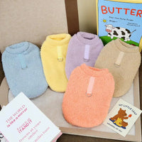 Winter Warm Plush Dog Sweater – Soft Pet Coat for Small Dogs & Puppies - BIG FRENCHIES