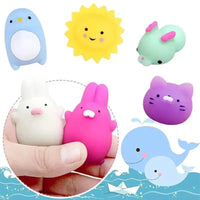20PCS Cute Animal Squishy Toys – Soft Rubber Stress Relief Gifts