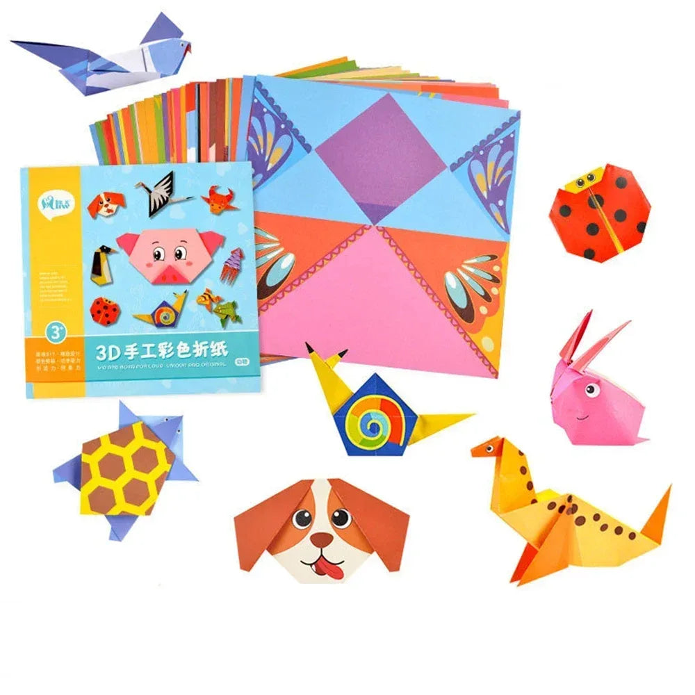 Montessori Animal Origami Paper Craft Kit for Kids - BIG FRENCHIES