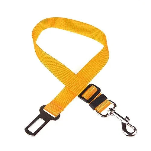 Pet Car Seat Belt Harness – Adjustable Safety Clip for Dogs & Cats - BIG FRENCHIES