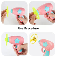 Interactive Cat Toy – Flying Disc Shooting Gun - BIG FRENCHIES