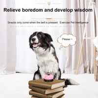 Pet Training Dinner Bell Toy – Interactive Training Tool for Dogs & Cats - BIG FRENCHIES