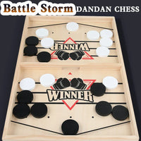 Wooden Bouncing Chess Tabletop Game – Parent-Child Interactive Toy - BIG FRENCHIES