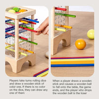 Wooden Stick Board Game | Montessori Parent-Child Interaction Toy - BIG FRENCHIES