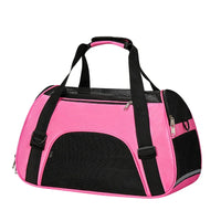 Portable Cat & Dog Carrier Bag – Foldable Breathable Travel Handbag - BIG FRENCHIES