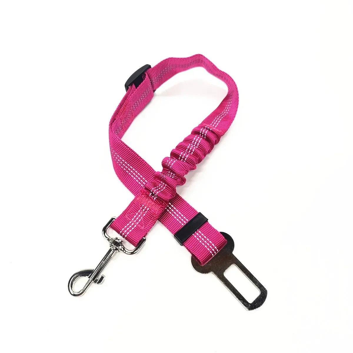 Pet Car Seat Belt Harness – Adjustable Safety Clip for Dogs & Cats - BIG FRENCHIES