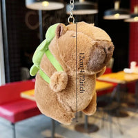 Capybara Plush Toy Set – Mommy with 4 Little Capibara Plush Dolls - BIG FRENCHIES