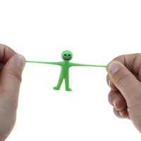 10Pcs Novelty Stretchy Stretch Toy Cute Colorful Yellow Stress Relief Stretchy Fidget Gifts TPR Soft Plastic Creative Doll Toy
