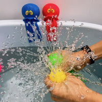 Baby Bath Toy Octopus – Sponge Water Squeeze & Summer Bath Fun - BIG FRENCHIES