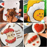 3D Magic Puffy Foam Texture Painting Paper for Kids DIY Art Craft - BIG FRENCHIES