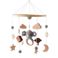 Crib Bell Rotary Music Box Baby Bed Hanging Toy