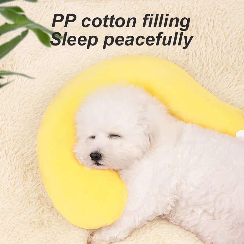 Pet U-Shaped Neck Pillow for Dogs & Cats - BIG FRENCHIES