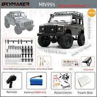 1:12 RC Car MN99s MN98 4WD Rock Crawler Remote Control Truck Toy - BIG FRENCHIES