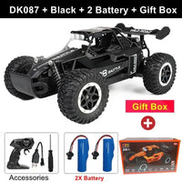1:16 RC Drift Racing Car - High-Speed Off-Road Alloy Truck with LED Lights, 20KM/H, 2.4G Radio Control for Kids & Adults