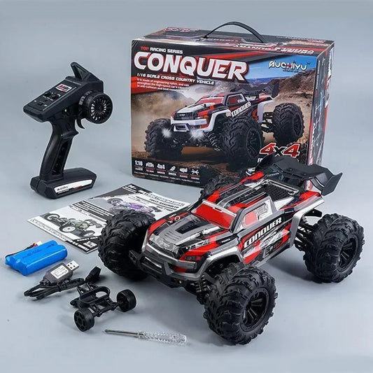 WLtoys 1:16 RC Car 50KM/H 4WD Off-Road Monster Truck Toy - BIG FRENCHIES