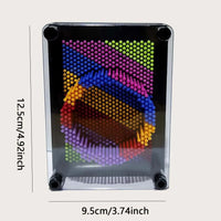 3D Clone Metal Pin Antistress Art Clone Hand Shape Model kid Toys Pinscreen Needle Board Sculptures Painting Carving Pinart Gift