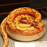 Artificial Python Plush Toy – Long Snake Soft Plush Home Decor