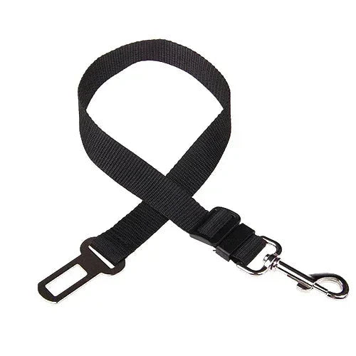 Pet Car Seat Belt Harness – Adjustable Safety Clip for Dogs & Cats - BIG FRENCHIES