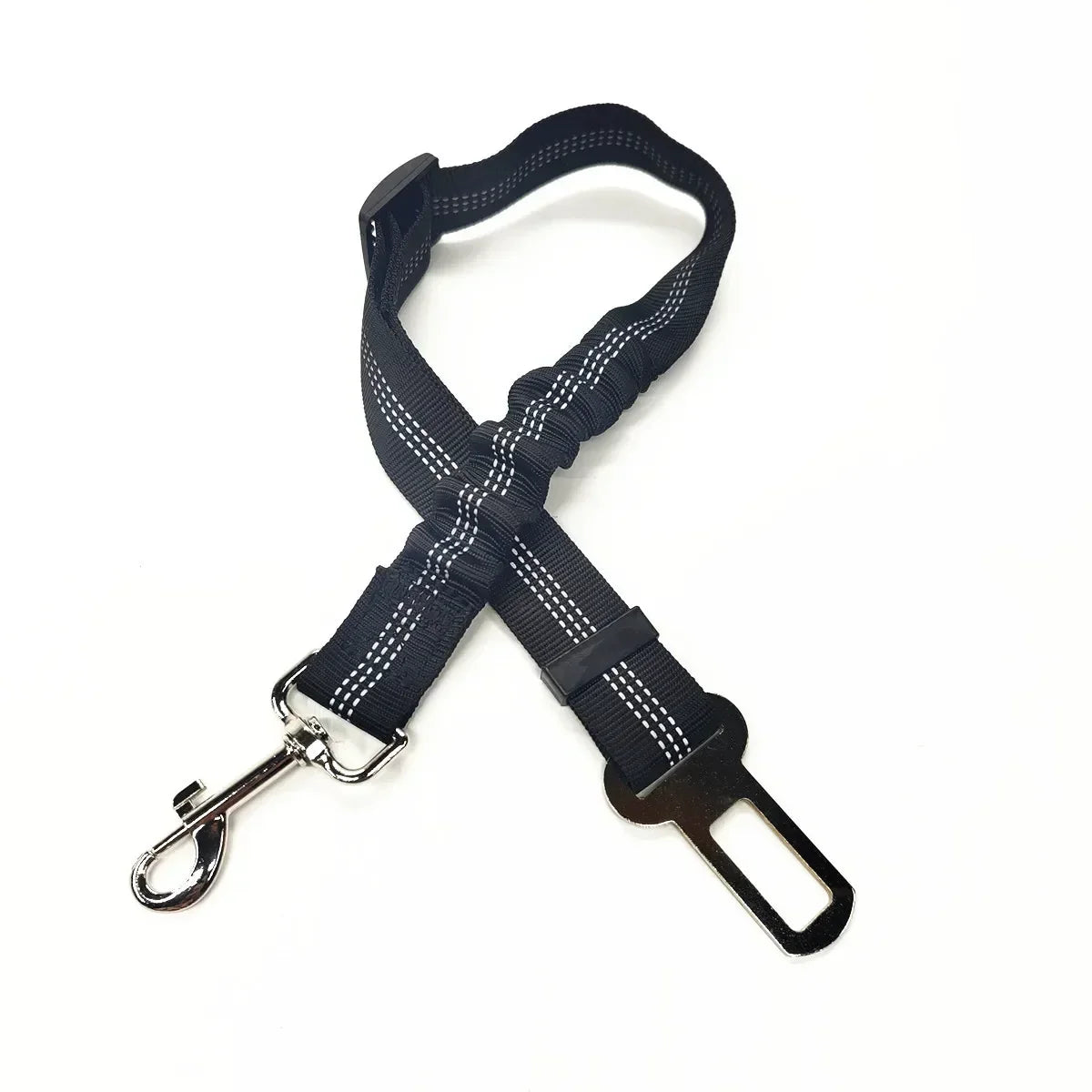 Pet Car Seat Belt Harness – Adjustable Safety Clip for Dogs & Cats - BIG FRENCHIES