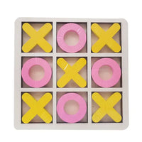 MEACAOFG Montessori Wooden Toy Mini Chess Play Game Jigsaw Board Games Early
