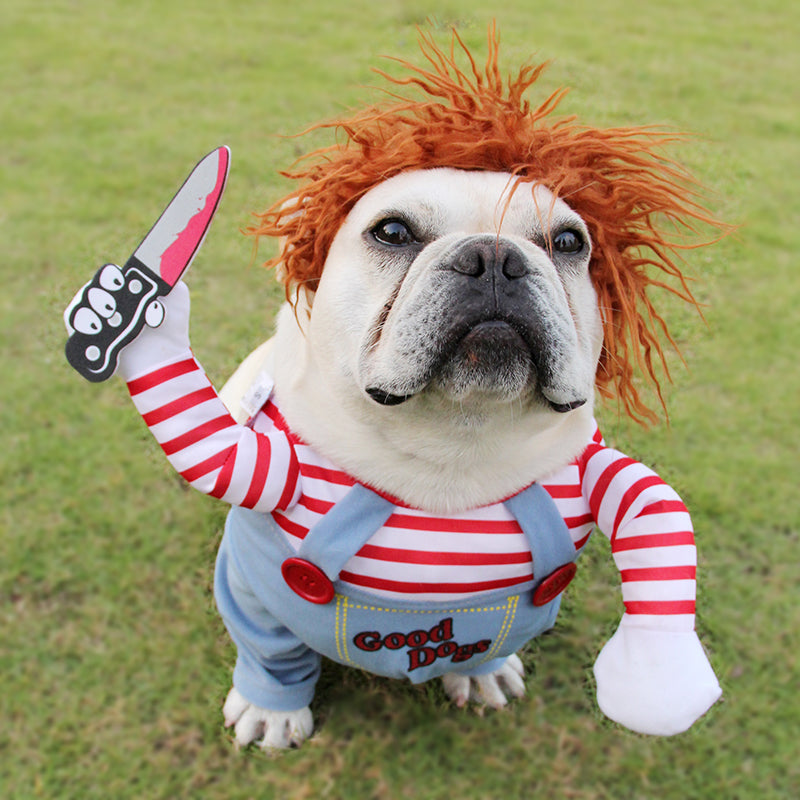 Halloween Dog Costume – Funny Adjustable Cosplay for Medium & Large Dogs - BIG FRENCHIES