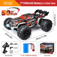 1:16 4WD RC Car 70KM/H High-Speed Drift Remote Control Truck - BIG FRENCHIES