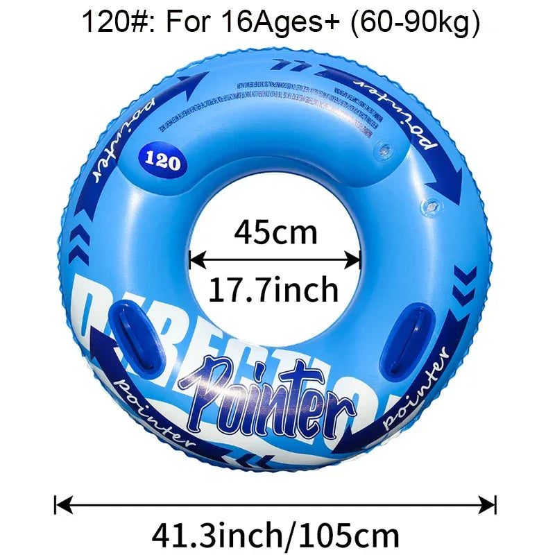 Double Airbag Swimming Ring Anti-Roll Inflatable Float for Kids & Adults - BIG FRENCHIES