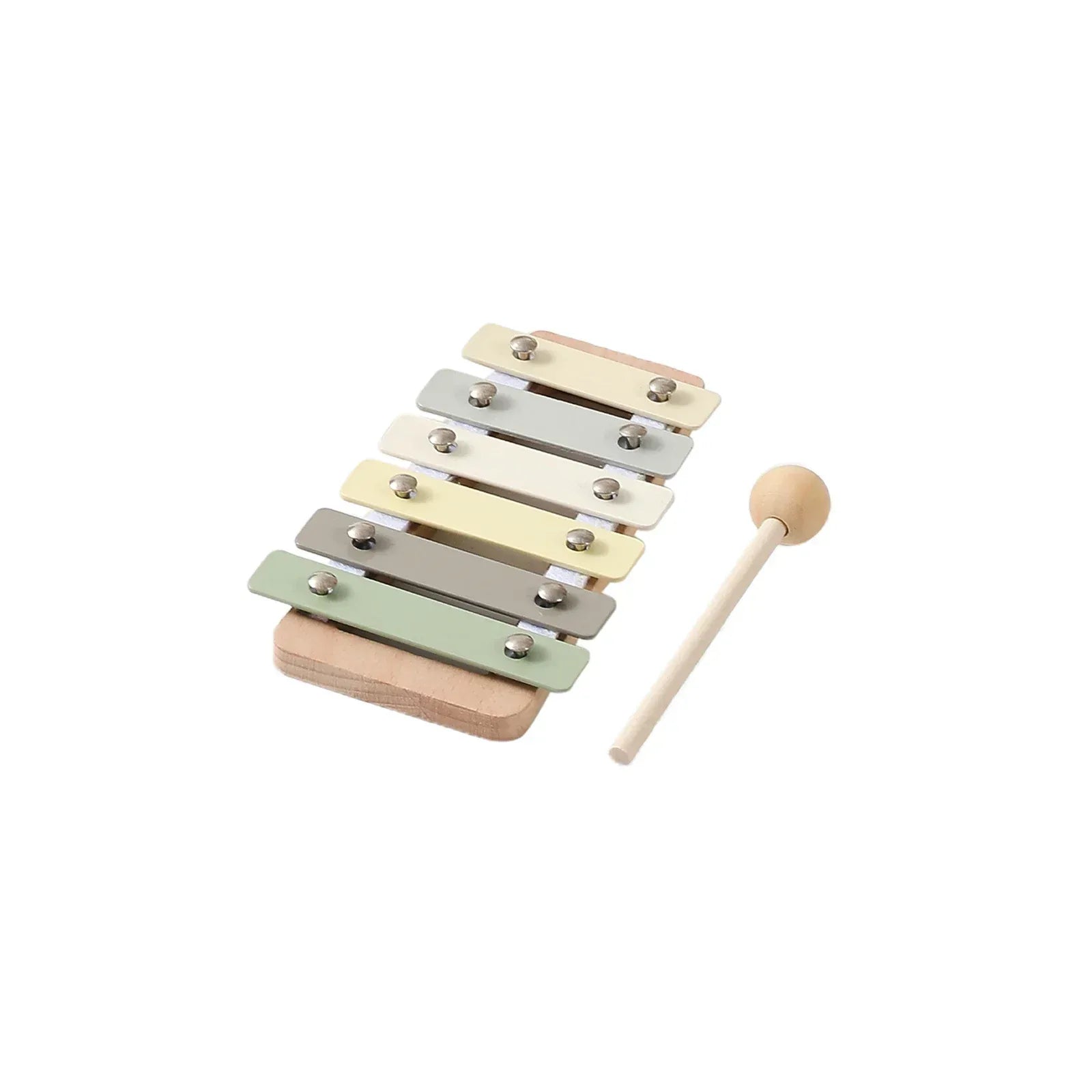 Montessori Musical Instruments Baby Toys | Drum & Xylophone for 0–12 Months - BIG FRENCHIES