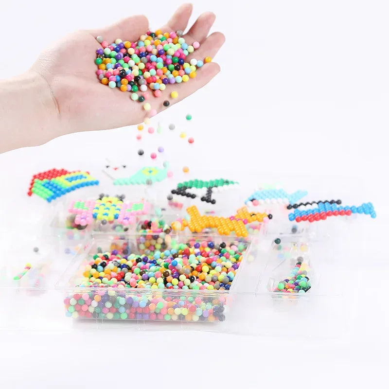 DIY Water Spray Magic Beads Craft Kit for Kids (Crystal Beads Set) - BIG FRENCHIES