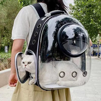 Space Capsule Pet Backpack – Ventilated Travel Carrier - BIG FRENCHIES