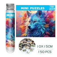 150PCS Oil Painting Jigsaw Puzzles – Mini Test Tube Educational Toy - BIG FRENCHIES