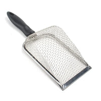 Stainless Steel Cat Litter Scoop with Long Handle | Durable & Easy to Use - BIG FRENCHIES