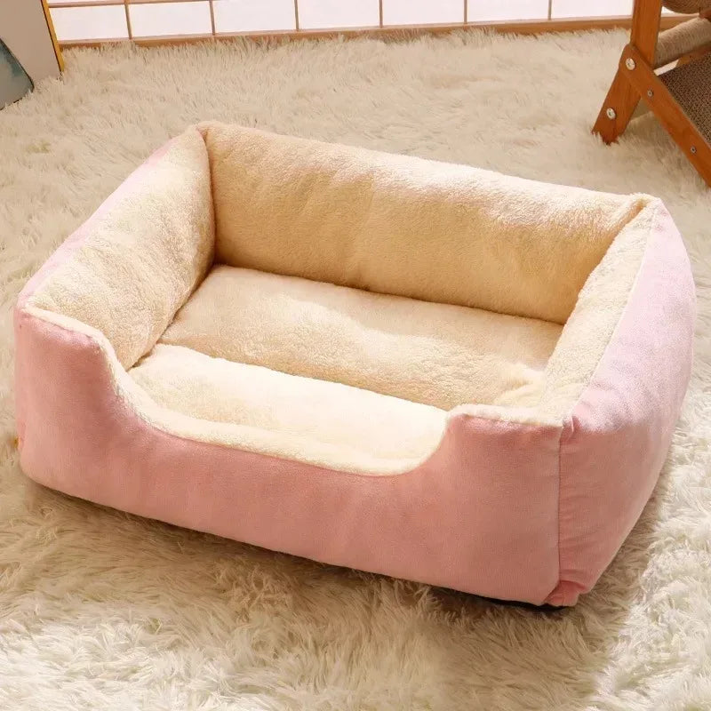 Ultra-Calming Soft Plush Pet Bed - BIG FRENCHIES