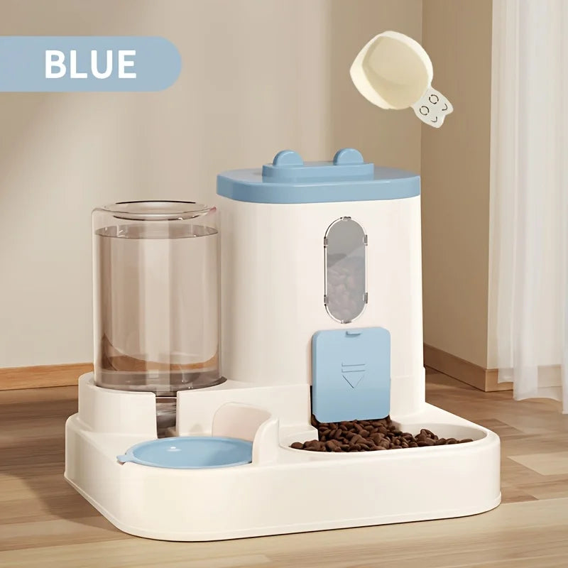 2 in 1 Fully Automatic Pet Food & Water Dispenser - BIG FRENCHIES