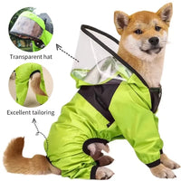 Waterproof Dog Raincoat | Keep Your Pup Dry & Happy in Any Storm - BIG FRENCHIES