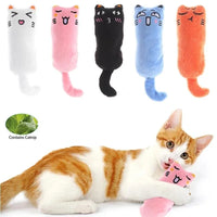 Rustle Sound Catnip Plush Pillow – Cute Cat Chew & Play Toy - BIG FRENCHIES