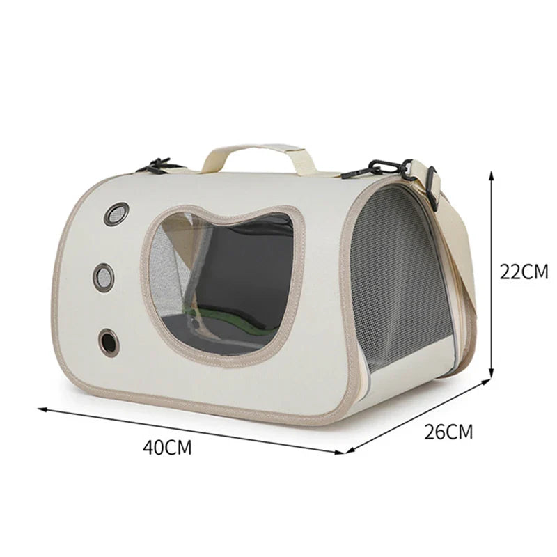 Portable Foldable Pet Carrier Bag for Cats & Small Dogs - BIG FRENCHIES