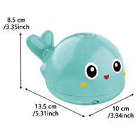 Electric Octopus Whale Baby Bath Toy with LED & Water Spray - BIG FRENCHIES