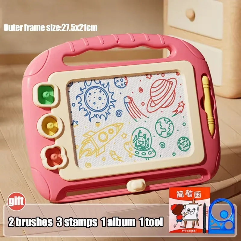 Baby Magnetic Drawing Board | Educational Doodle Sketch Pad for Kids - BIG FRENCHIES