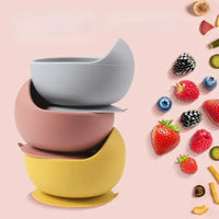 Food Grade Silicone Baby Feeding Dish Set