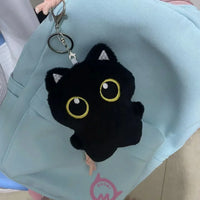 Cute Black Cat Plush Toy Doll – Soft Cuddly Pillow & Pendant Gift - BIG FRENCHIES