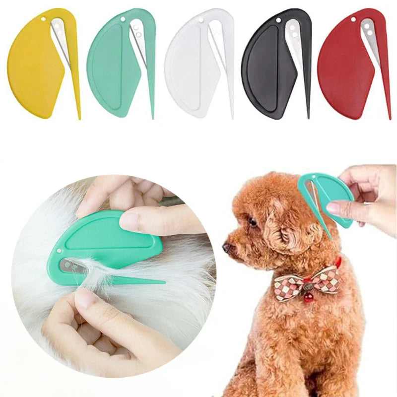 Pet Knotting Comb – Painless Dog & Cat Grooming Comb for Shedding, Knot Removal, and Hair Trimming - BIG FRENCHIES