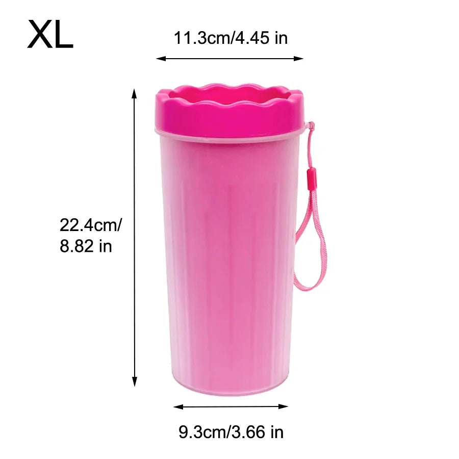 Pet Paw Cleaning Cup – Portable Silicone Dog & Cat Foot Washer | Removable Mud Cleaner (S/L/XL Sizes) - BIG FRENCHIES
