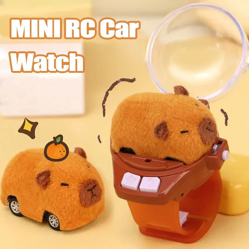 Capybara Rabbit RC Car Watch Toy – 2.4G Remote Control Racing Car - BIG FRENCHIES